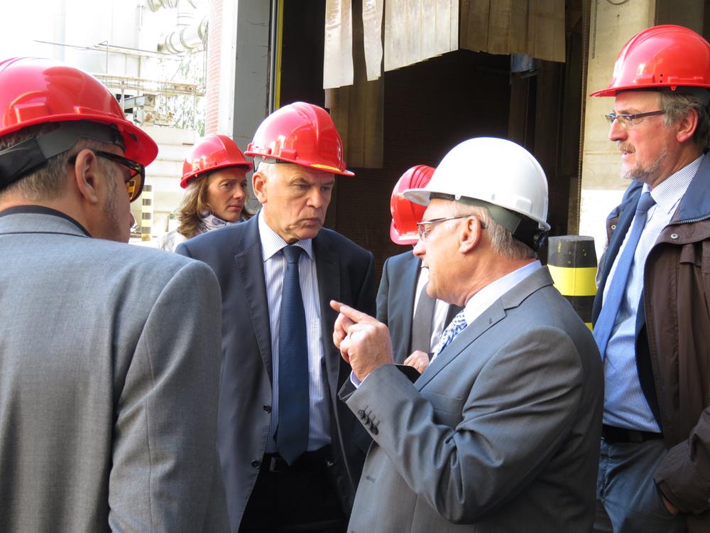 Commissioner Andriukaitis visiting Euro-Silo in Ghent